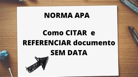 NORMA APA: como fazer CITAÇÃO e REFERÊNCIA de vídeo。